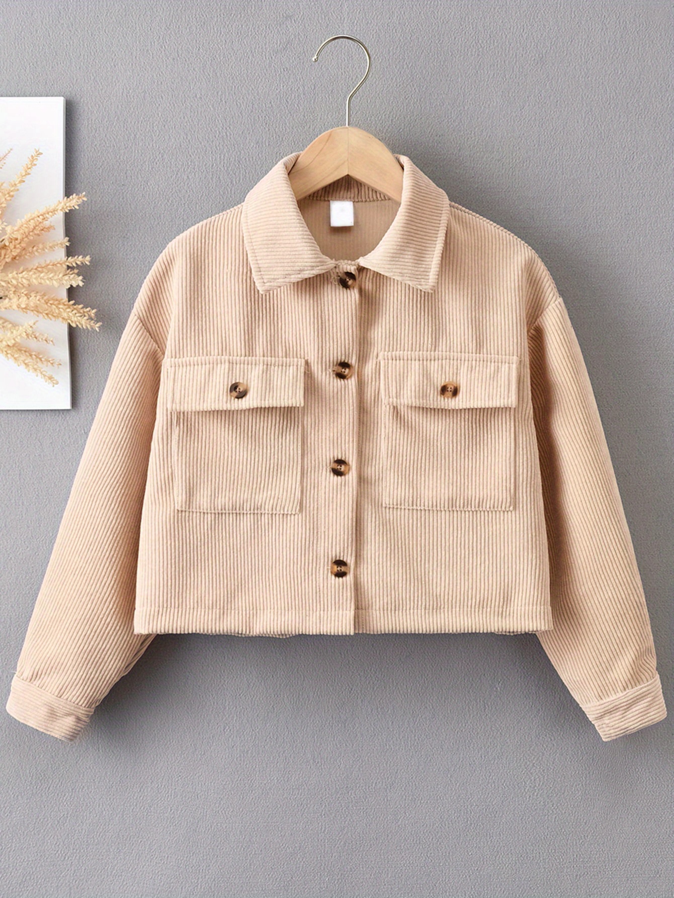 Girls Corduroy Tailored Jacket