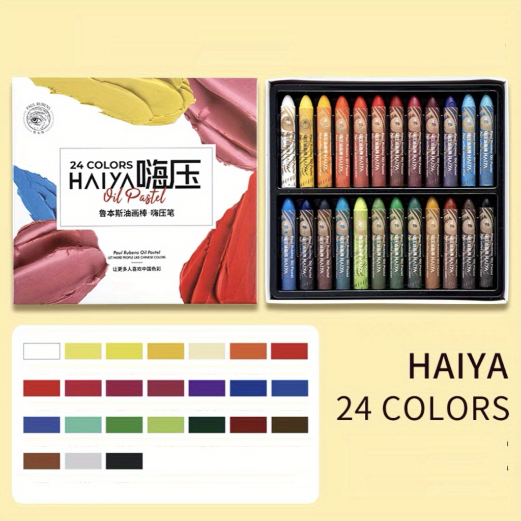 Oil Pastels Set, 48 Colors Artist Soft Oil Pastels Vibrant And Creamy,  Pastels Art Supplies For Artists, Beginners, Students, Art Painting Drawing  - Temu Austria