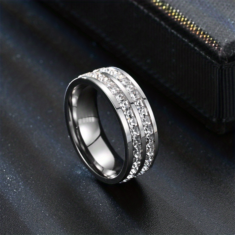 Skull Stainless Steel Ring For Men & Women - Punk Gothic Jewelry For Halloween, Biker Style, Unique Gift