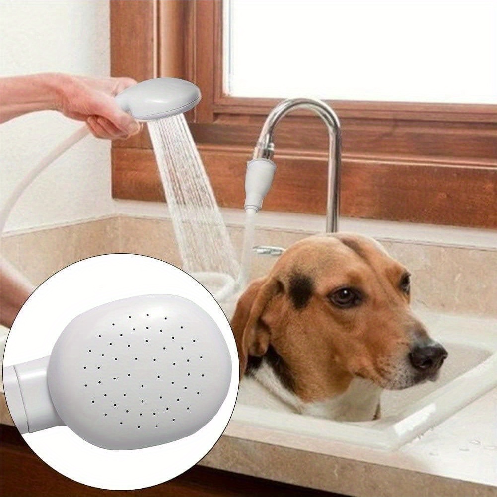 Dog wash sprayer for sales bathtub