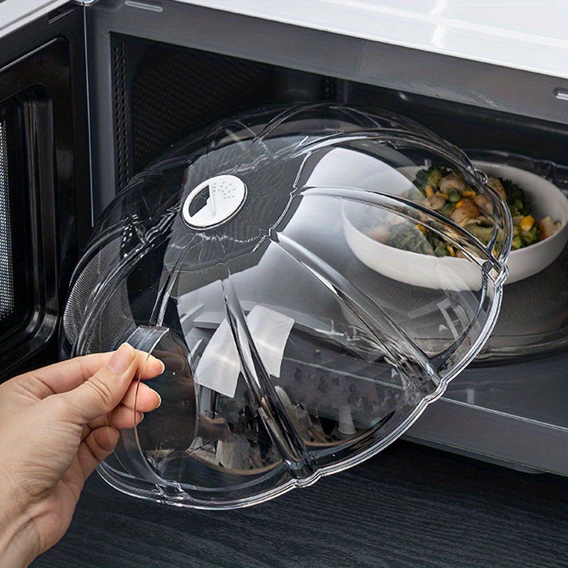 Microwave Cover Microwave Heating Cover Transparent High - Temu