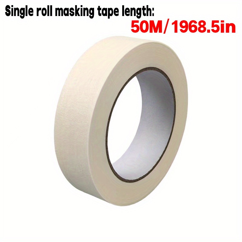 Ultra Long Masking Tape White Used For Paint Spraying - Temu