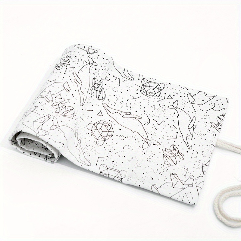 Star Constellations Roll Up Pencil Case