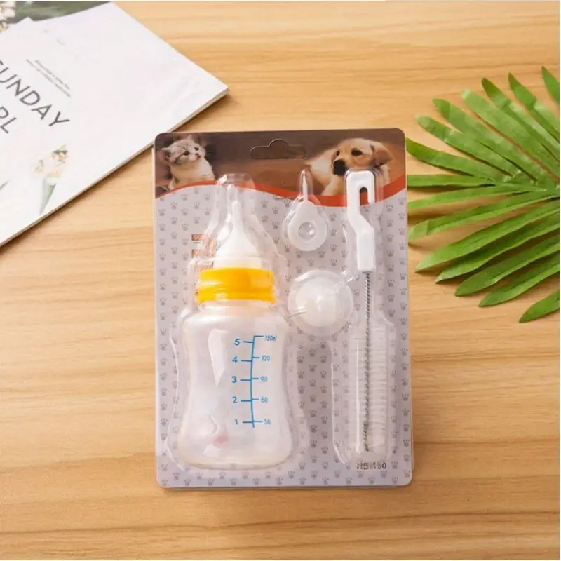 Pet Nursing Bottles Kit Cats Dogs Kitten Bottles Newborn - Temu Australia