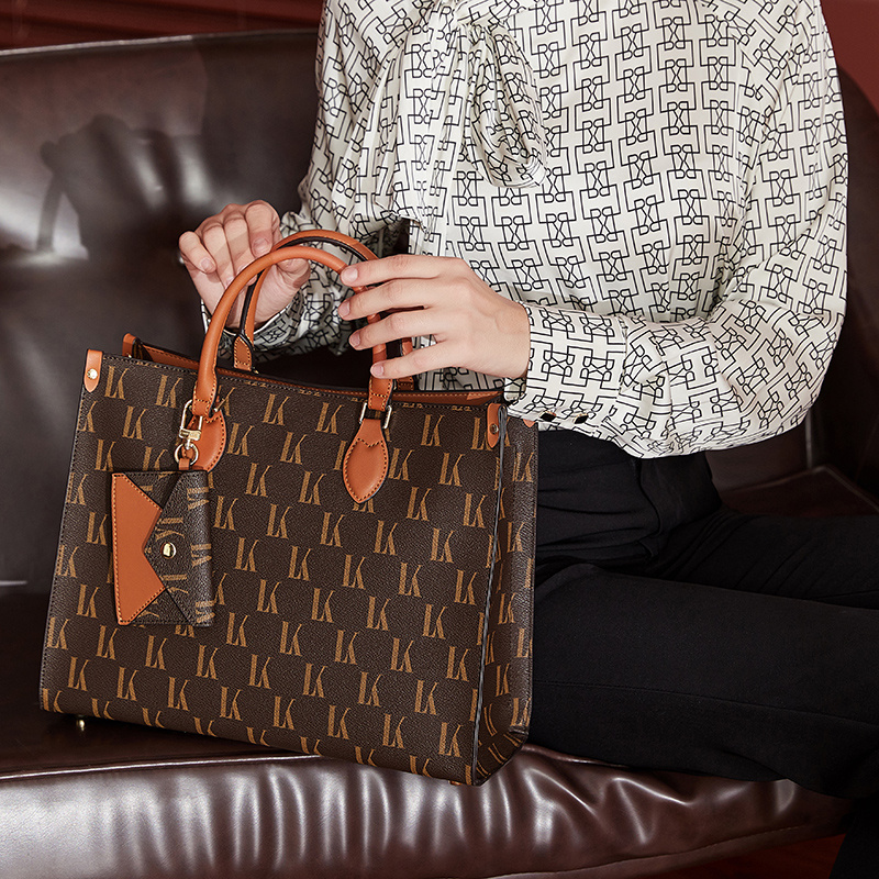 Vintage Geometric Tote Bag, Retro Top Handle Satchel Bag, Women's Luxury  Leather Handbag & Purse - Temu
