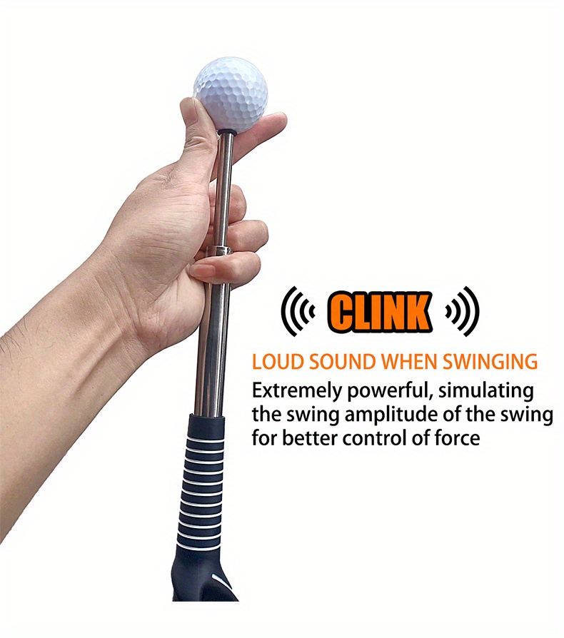 Golf Telescopic Swing Practice Device Golf Swing Trainer Temu