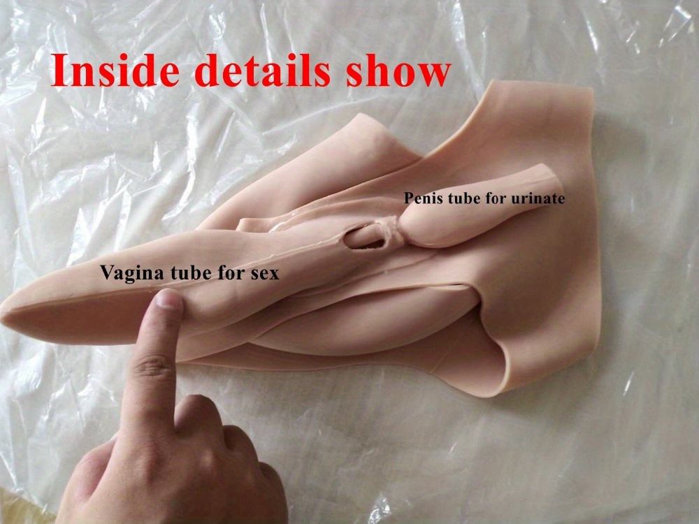 Penetrable Fake Vagina Silicone Underwear - WOWSilicone Shop