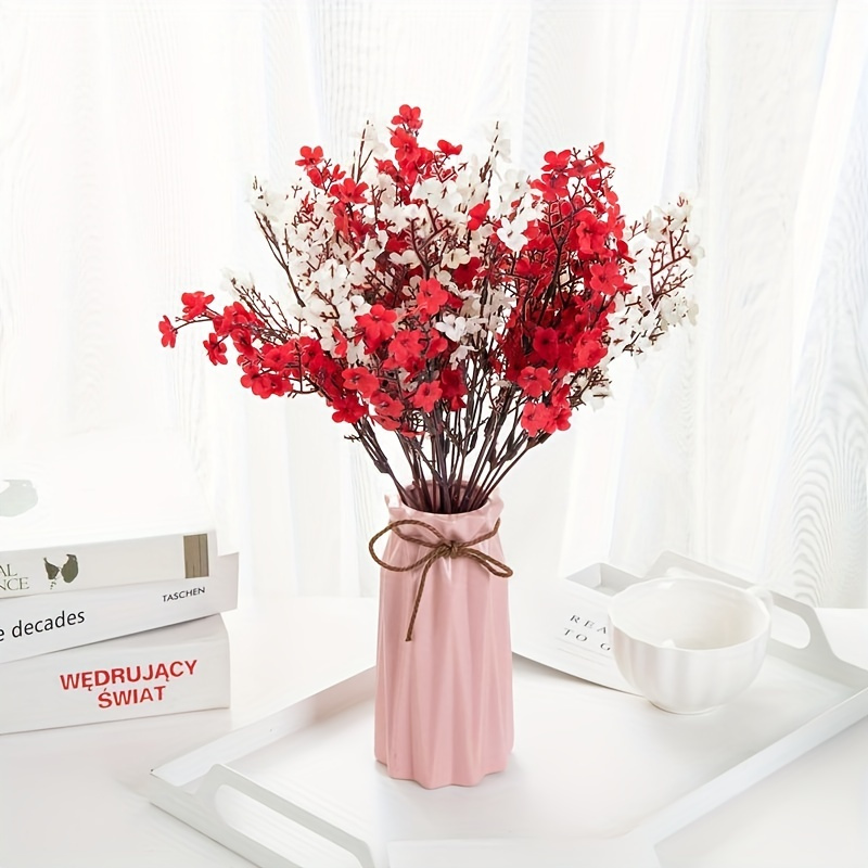 10 flores artificiales de 295 pulgadas de largo para decoración de boda  hogar oficina fiesta hotel restaurante largas jazmines artificiales color –  Yaxa Store