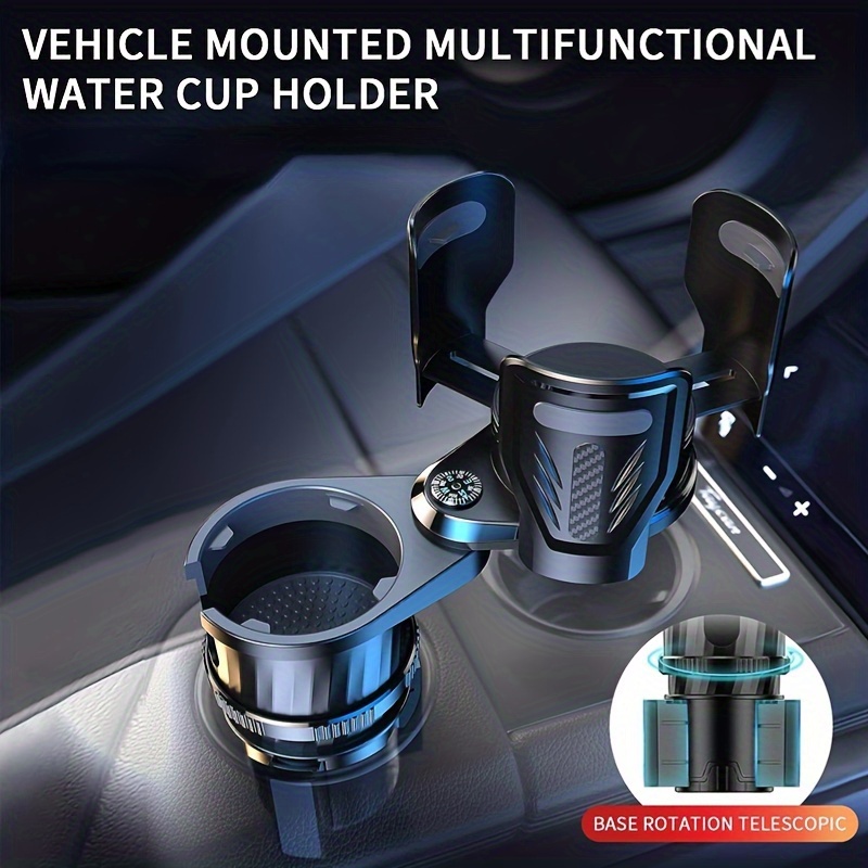 DOT INNOVATIONS 2 in 1 Multifunctional Car Cup Holder and 2 Piece