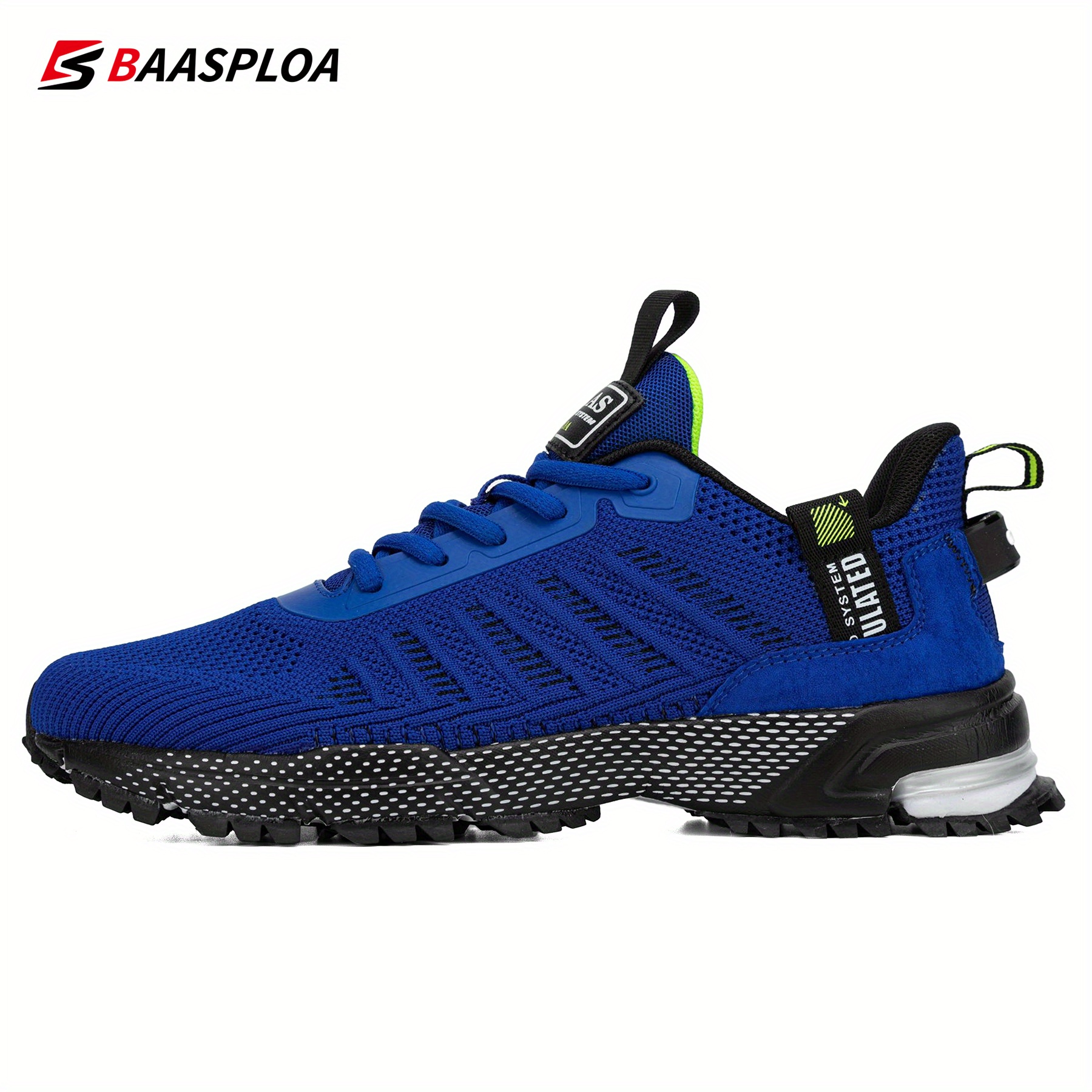 Image of Baapsloa Men's Sports Shoes Jogging Shoes Running Shoes Outdoor Sports Shoes Casual Shoes Breathable Mesh Surface Lightweight Comfortable And Non-slip Universal Version