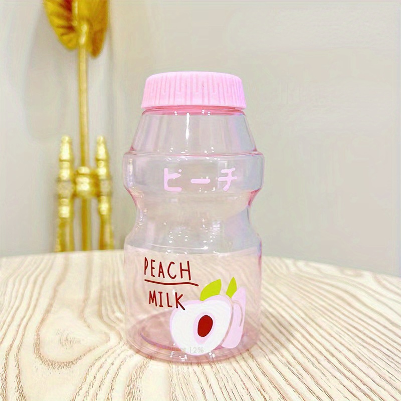 480ml Plastic Water Bottle Drinking Bottle Shape Cute Kawaii Milk