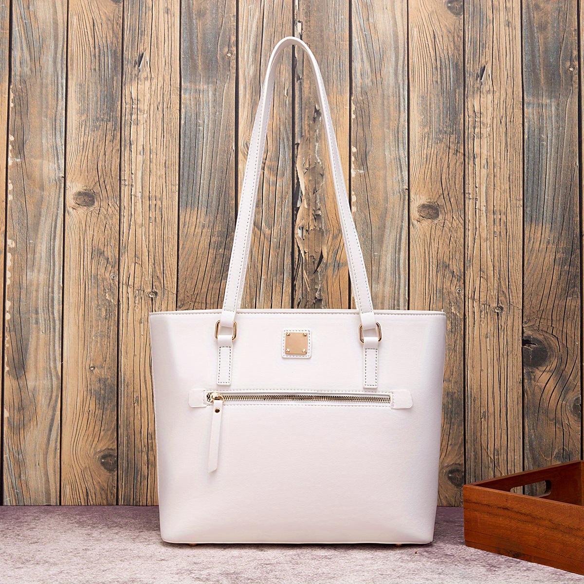  Dooney & Bourke Handbag, Saffiano Shopper Tote - Pale