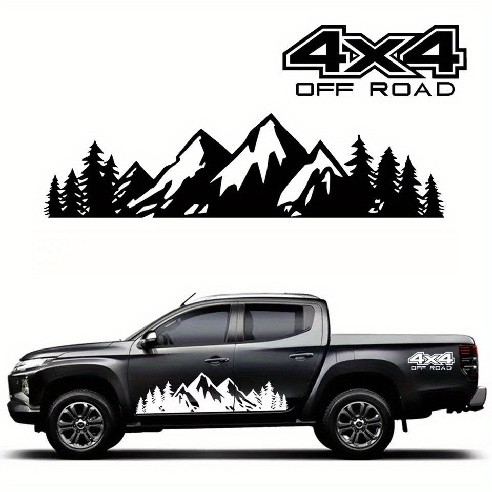 Mountain Car Sticker For Ford Ranger Raptor Pickup - Temu