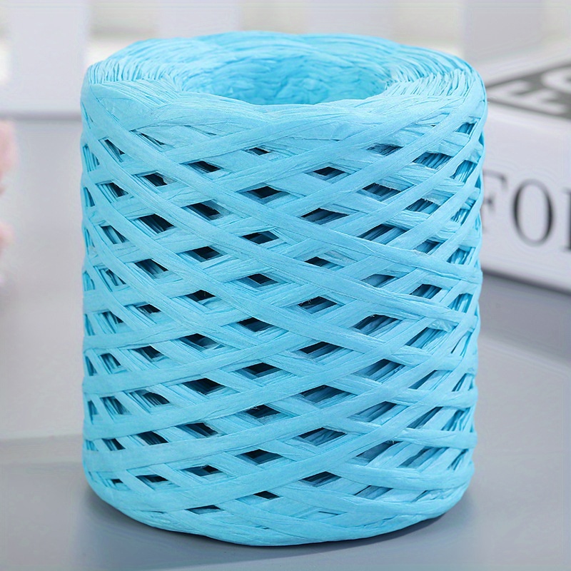 Colored Paper Raffia Ribbon, Recyclable Twine for Gift Wrapping, Craft  Projects, 80m 