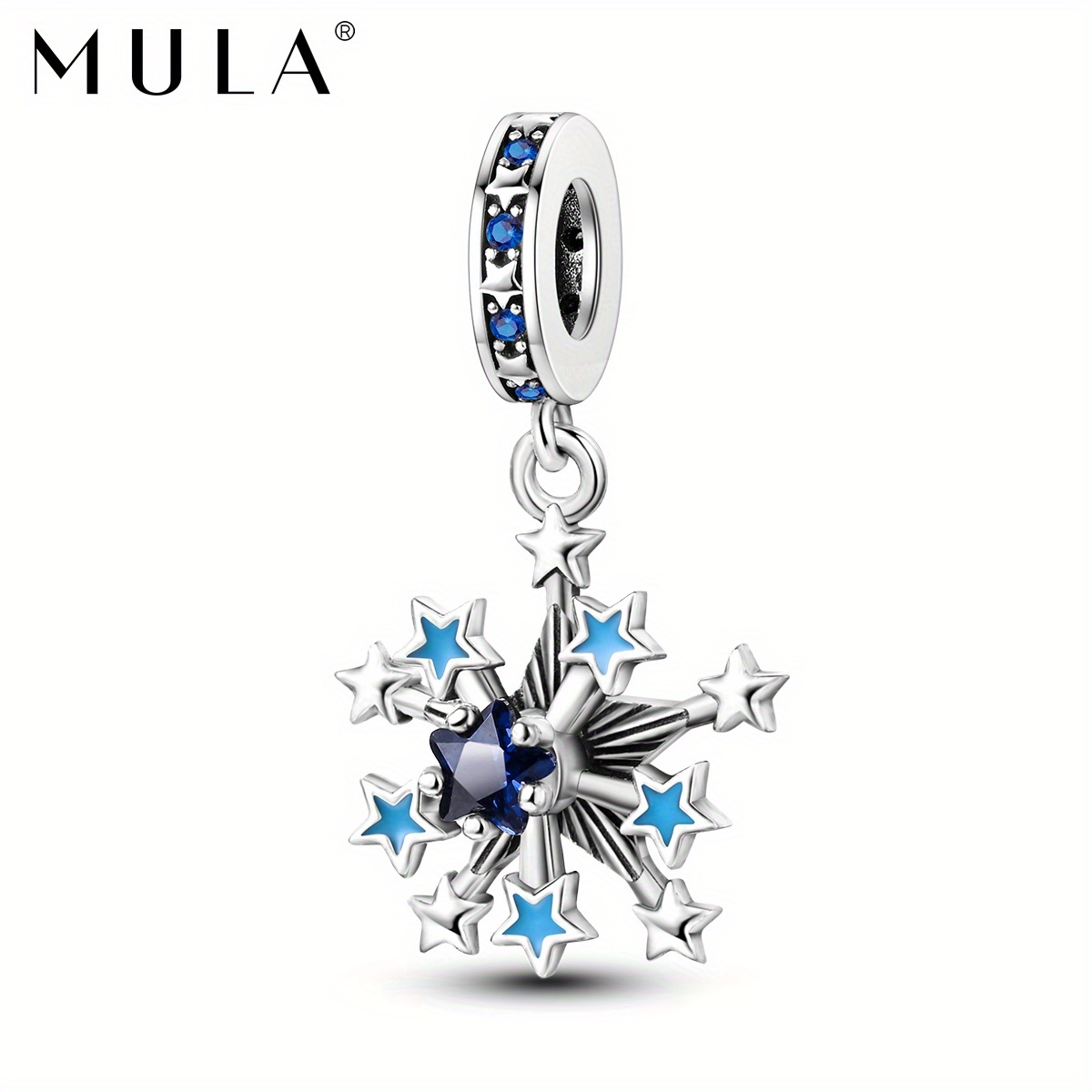 MULA 925 Sterling Silver Charms for Bracelets and Necklaces Beads Dangle  Pendant