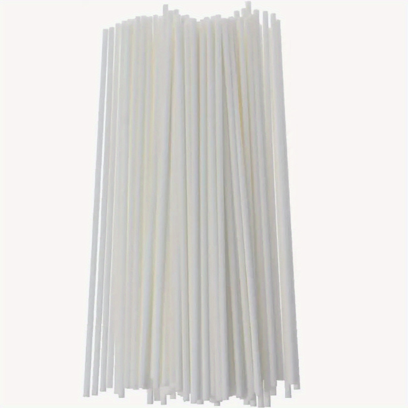 50 Pieces Fiber Reed Diffuser Replacement Refill Sticks For Aroma Fragrance (Black, 12" X3mm