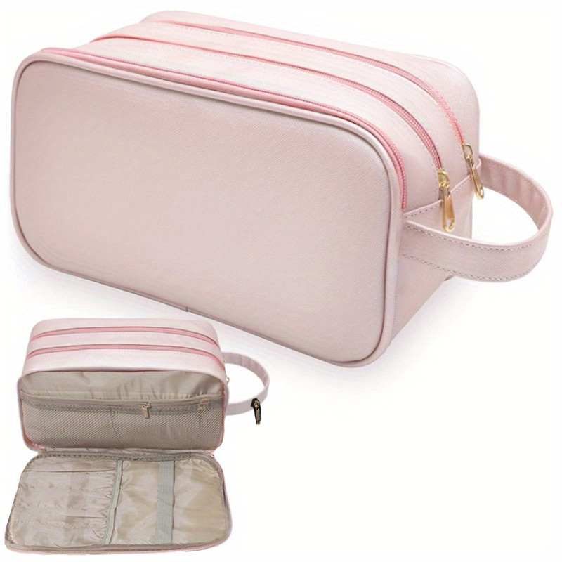 Toiletry Bag for Women and Men, Water-resistant Travel Makeup Bag