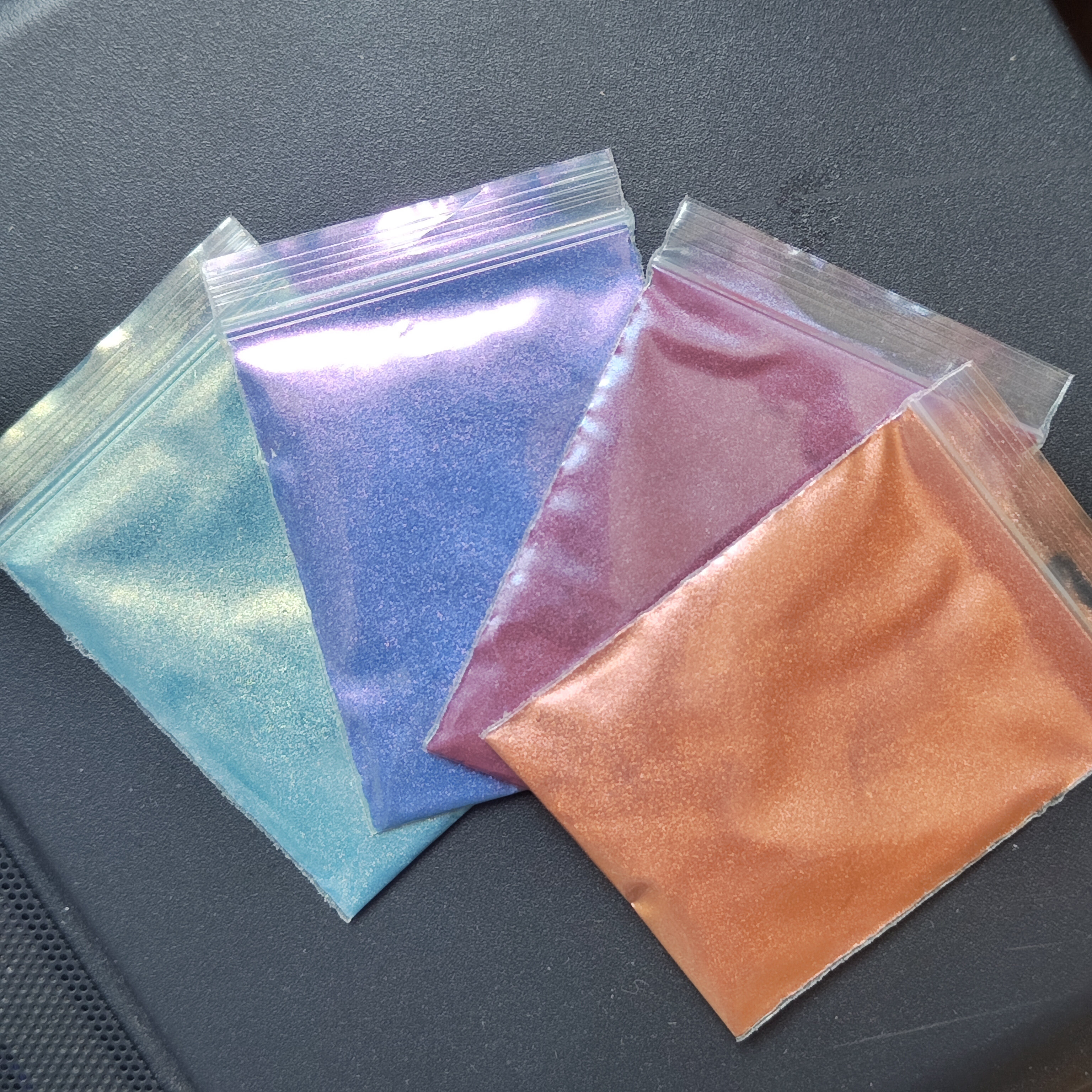 Chameleon Mica Powder for Epoxy Resin - 4 Pack Color Shift Pigment