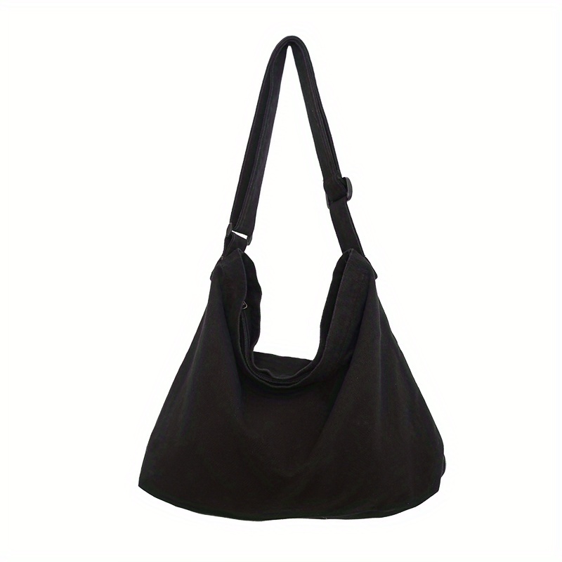 Women Large Black Tote Bag For School Ladies Shoulder Bag Hobo