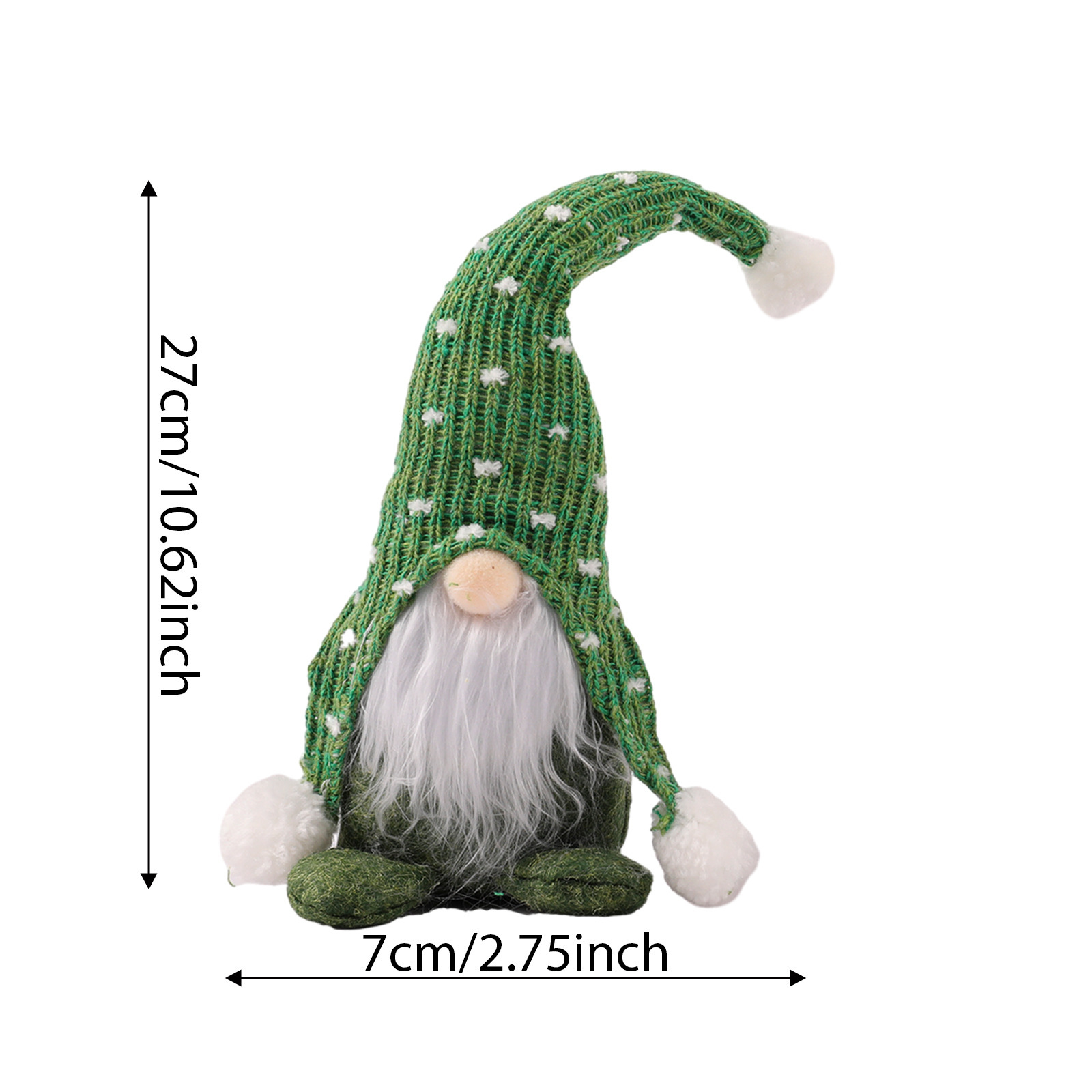 Christmas Gnome Plush Dolls Cute Elf Dolls Plush Faceless - Temu