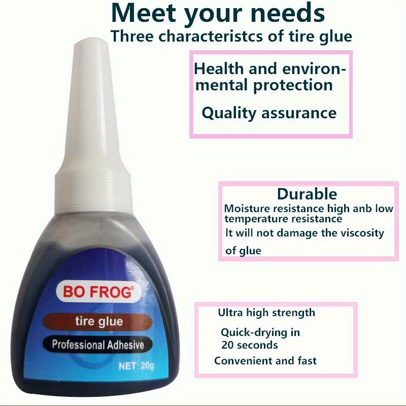 0.71oz/1.76oz, Strong Glue For Plastic, Wood, Metal, Rubber And Tire  Repair, Multi-Purpose Adhesive Glue