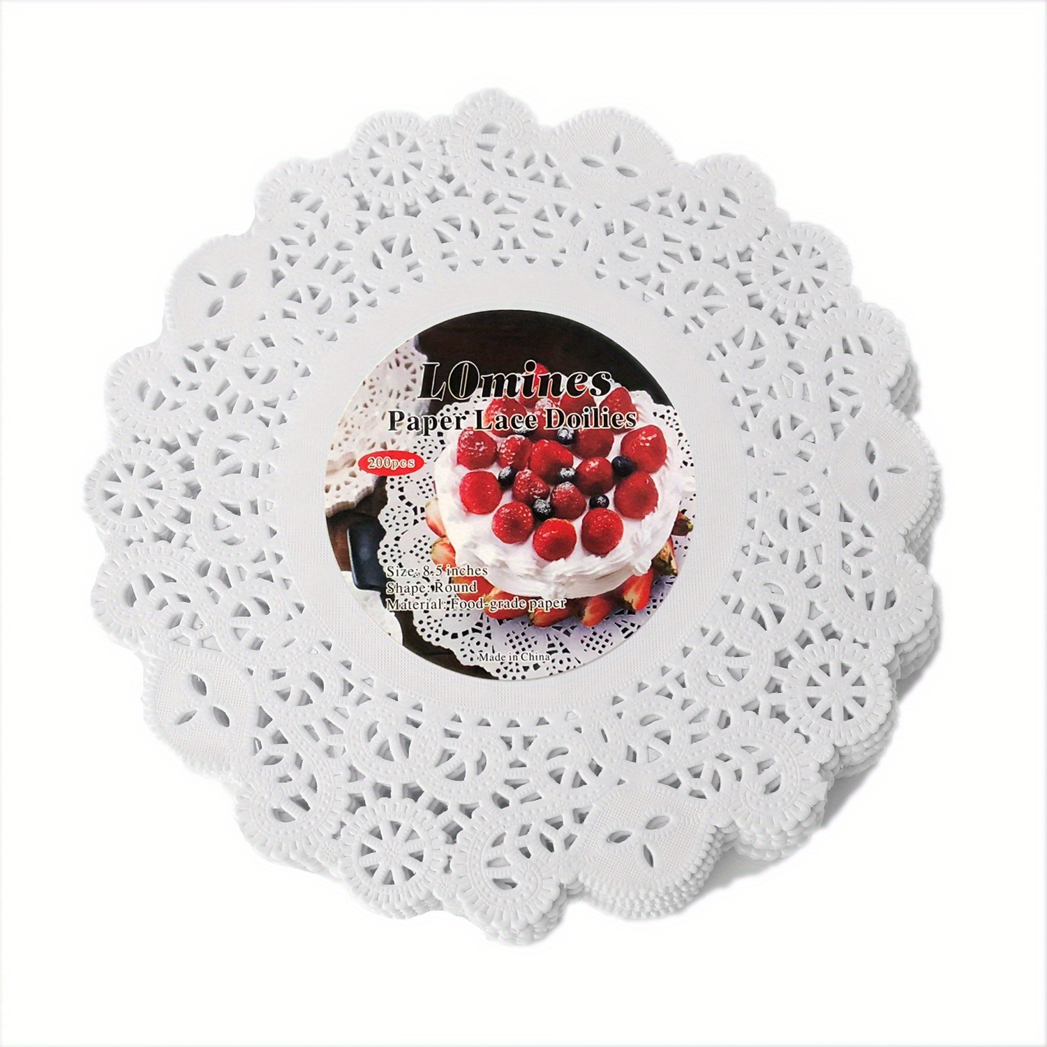 Golden Paper Lace Doilies Round Paper Placemats Doily - Temu