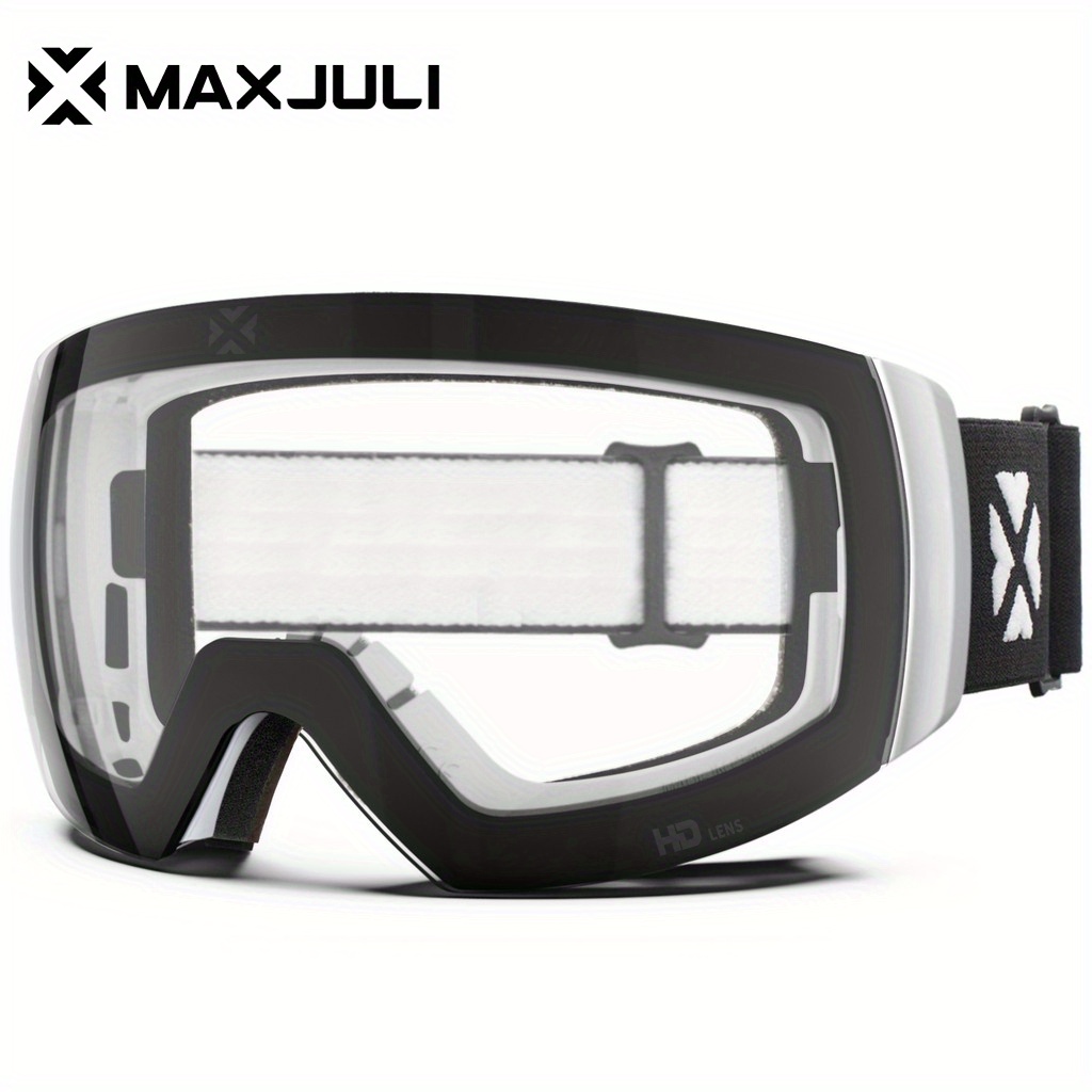 Maxjuli Ski Goggles With Cover Otg Snow Goggles With Magnetic