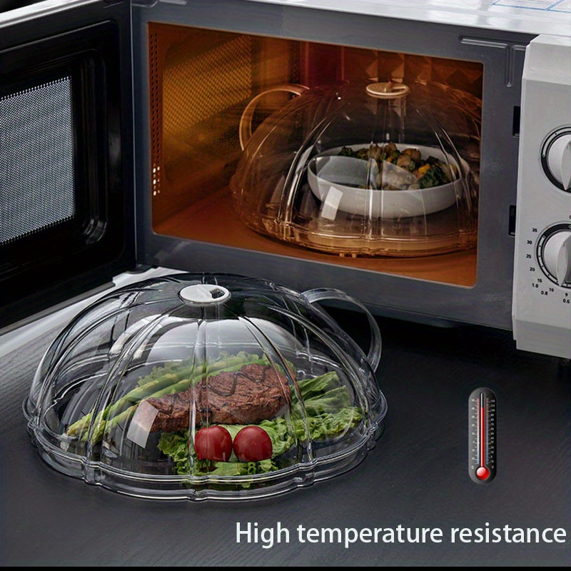 Microwave Cover Microwave Heating Cover Transparent High - Temu