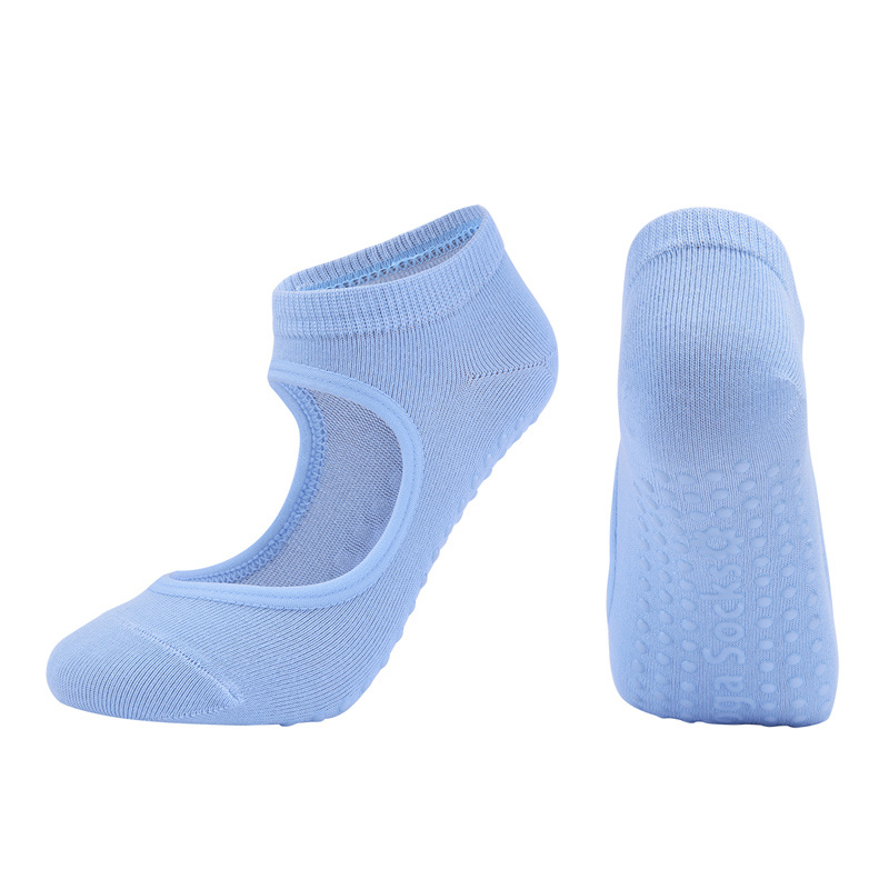 High Quality Pilates Socks Anti-Slip Breathable Backless Yoga