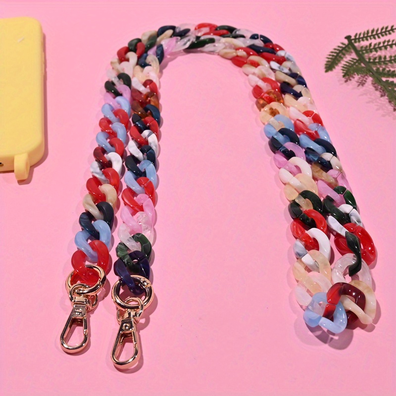 Acrylic Mobile Phone Chain Charm Phone Case Beads Pendant Temu Australia