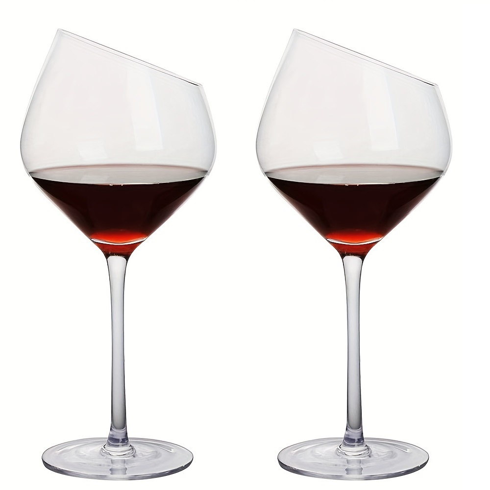  HALAWAKA Copas de vino tinto de cristal sin plomo de lujo, copa  de vino de cristal de lujo, copas de champán, copa de cóctel de Burdeos (B)  : Hogar y Cocina
