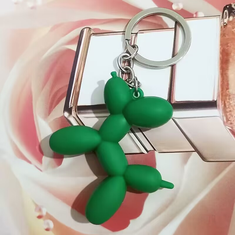 Balloon Dog Keychain, Cute Animal Balloon Puppy Keychain, Car Keys Keyring  Backpack Wallet Charm Pendant For Men - Temu