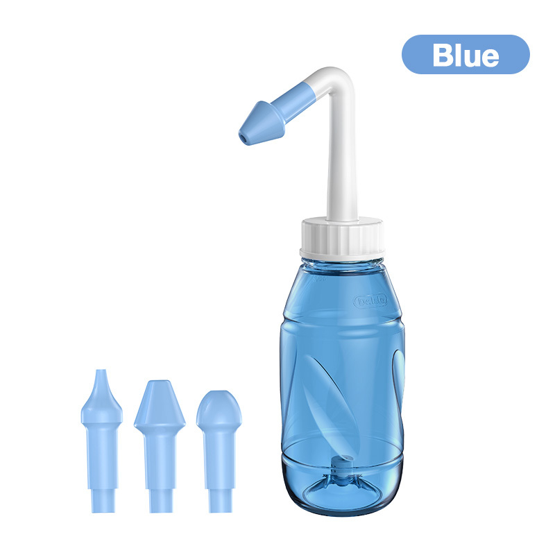 Neti Pot – Botella de lavado nasal para enjuague nasal limpiador de alergia  riego neti-pot con adhesivo para adultos y niños sin BPA 101fl oz con 30 –  Yaxa Store