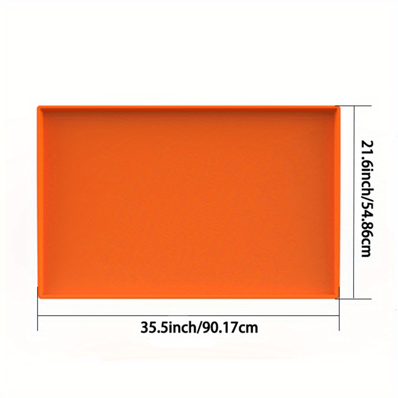 1pc Griddle Silicone Protective Mat, For Blackstone 28 Inch And 36 Inch Gas Griddle, Heavy Duty, Food-Grade, Silicone Griddle Mat, Oil Resistant. High