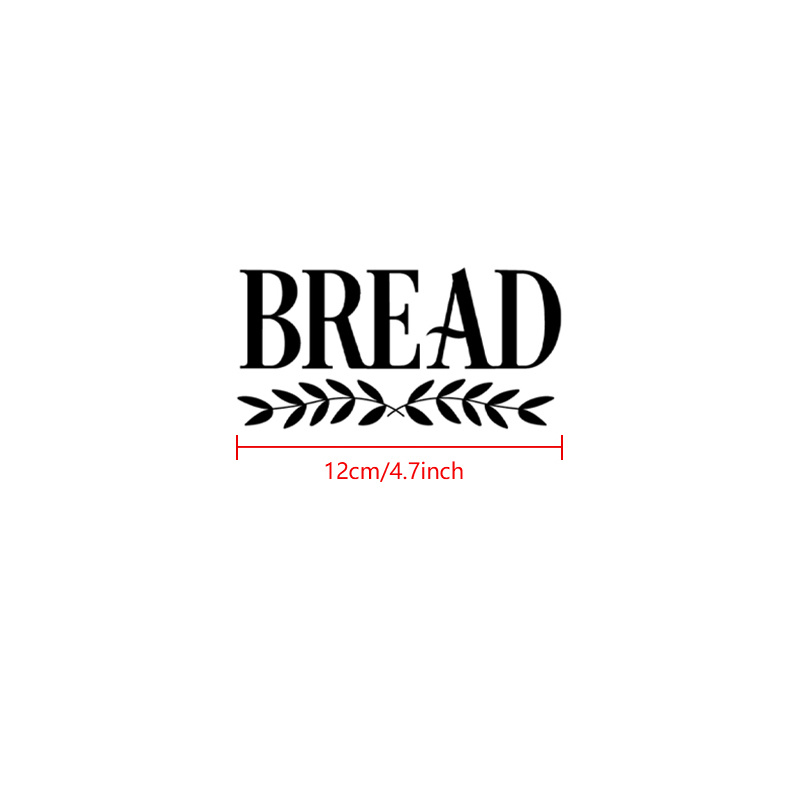 Bread Decal Bread Sticker Bread Box Decal Under 10 Dollars Cook