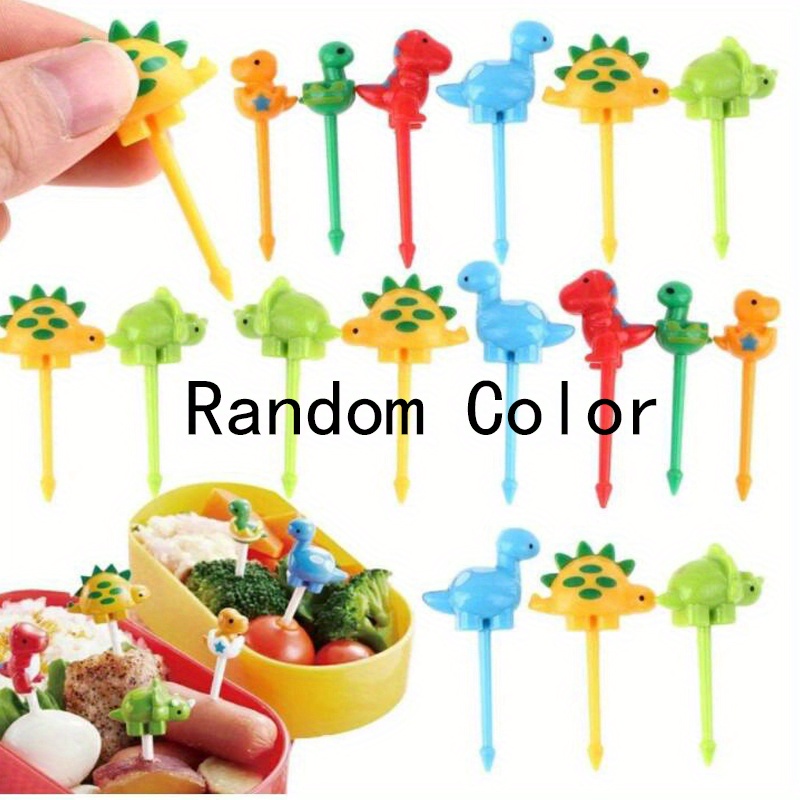 Dessert Home Decor Cake Ornament Lunch Bento Accessories Fruit Pick  Toothpick Party Supplies Fruit Fork TYPE F-20PCS 