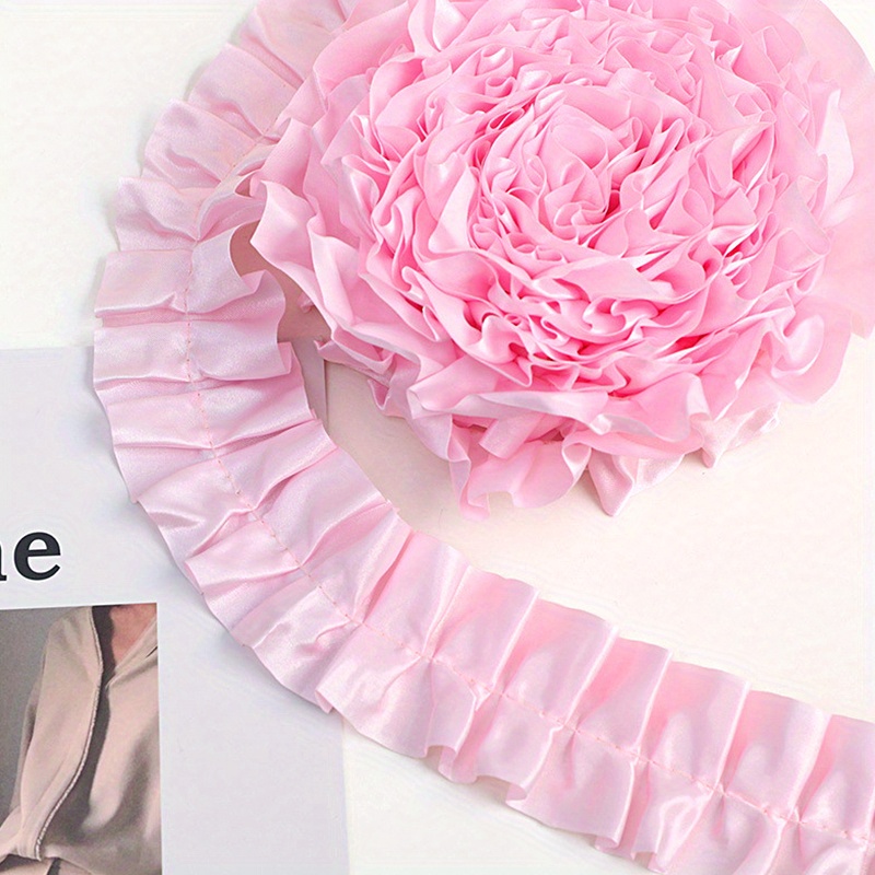 Diy Flower Art Bouquet Ribbon Bouquet Cake Aisle Skirt - Temu