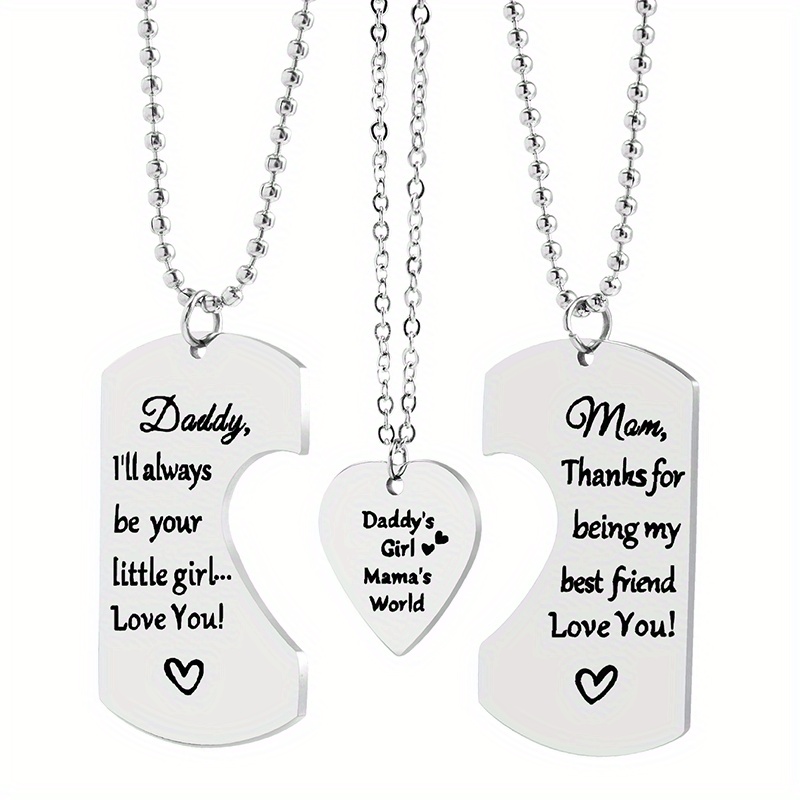 Dad necklace sales for daughter