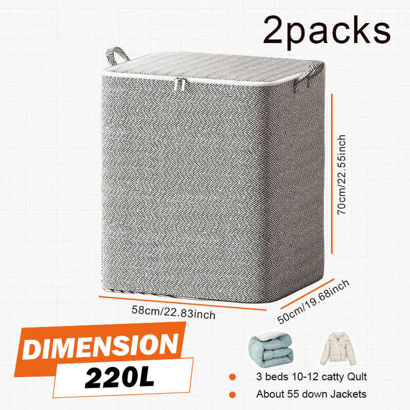 Large Capacity Quilt Storage Bag Portable Clothes Packing Cube