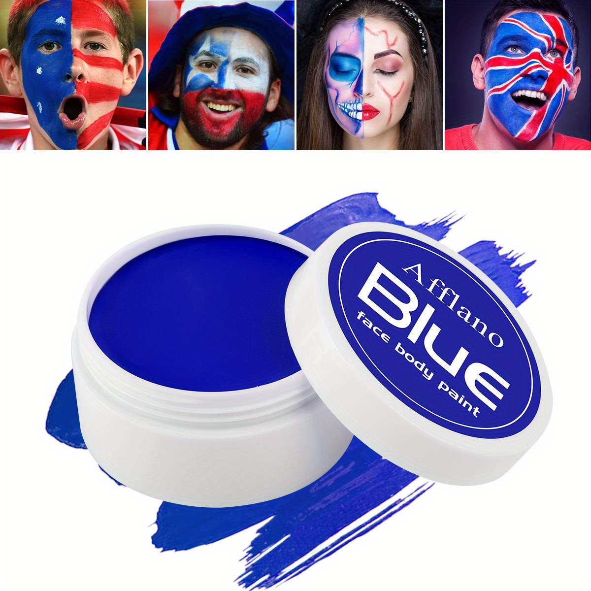 Clown White Face Body Painting Foundation