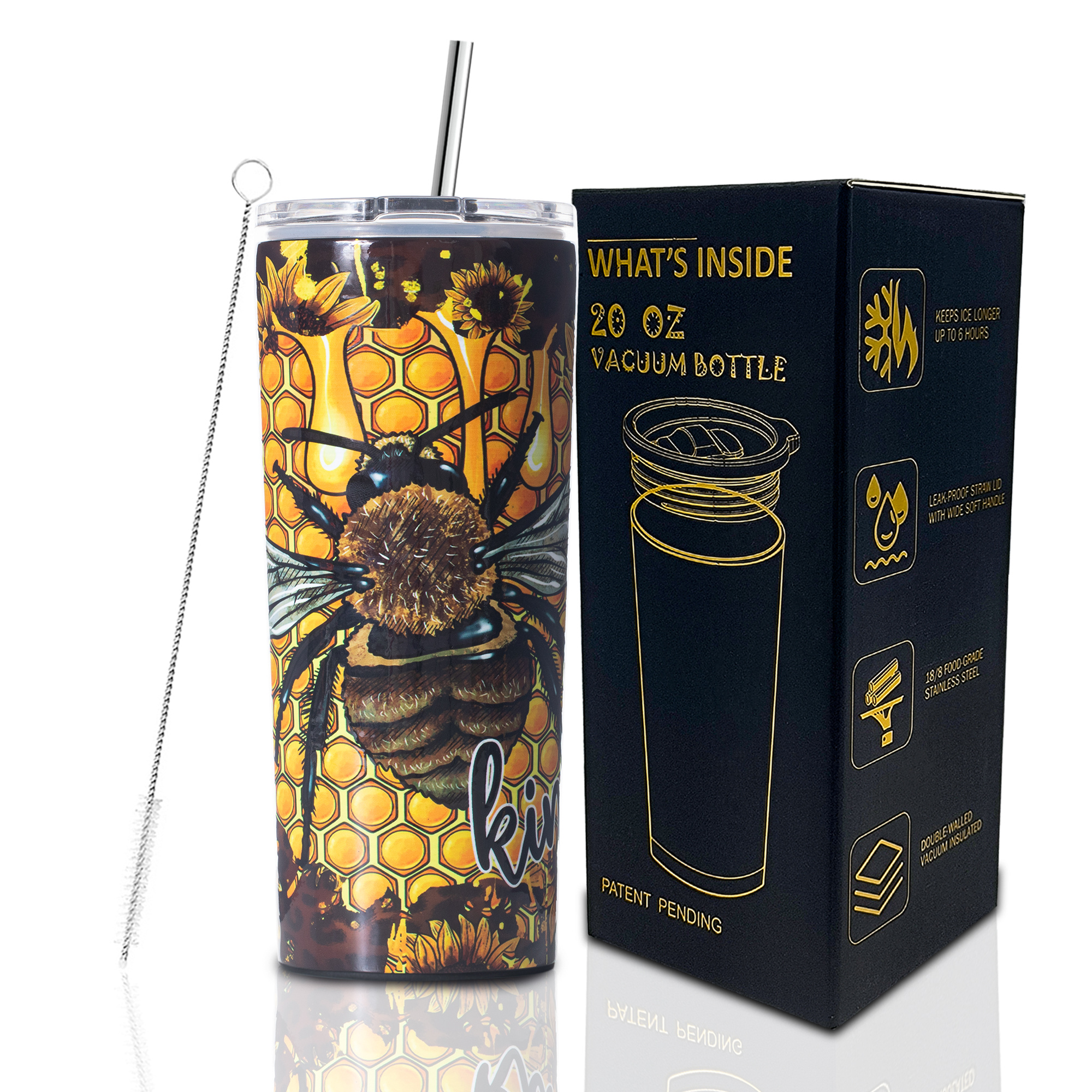 Choose Your Icon Personalized Halloween Insulated Tumbler with Straw