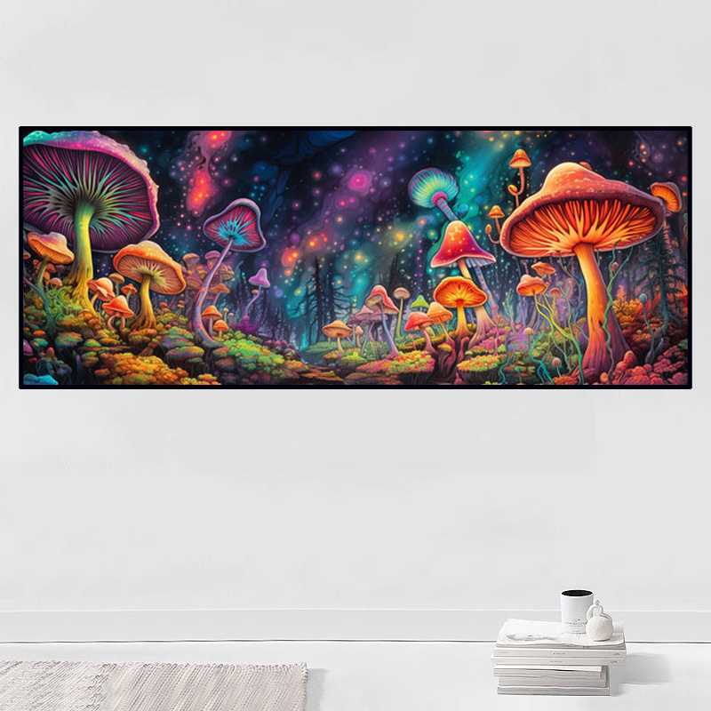Mushroom Forest - Full Round - Diamond Painting (30*40cm)