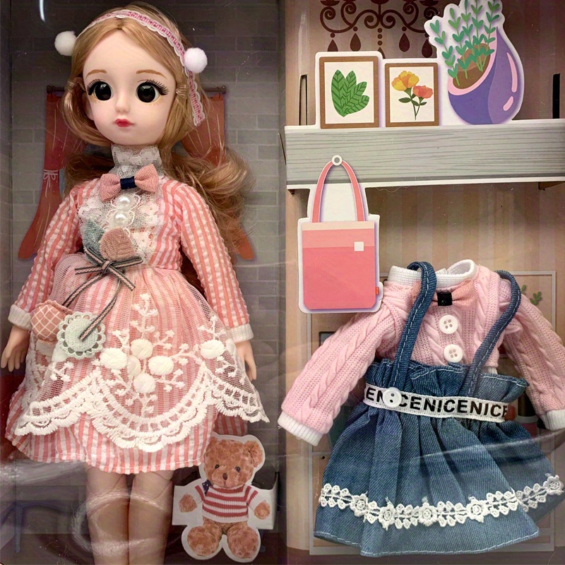Original 12 polegadas barbie boneca roupas moda sapatos acessórios