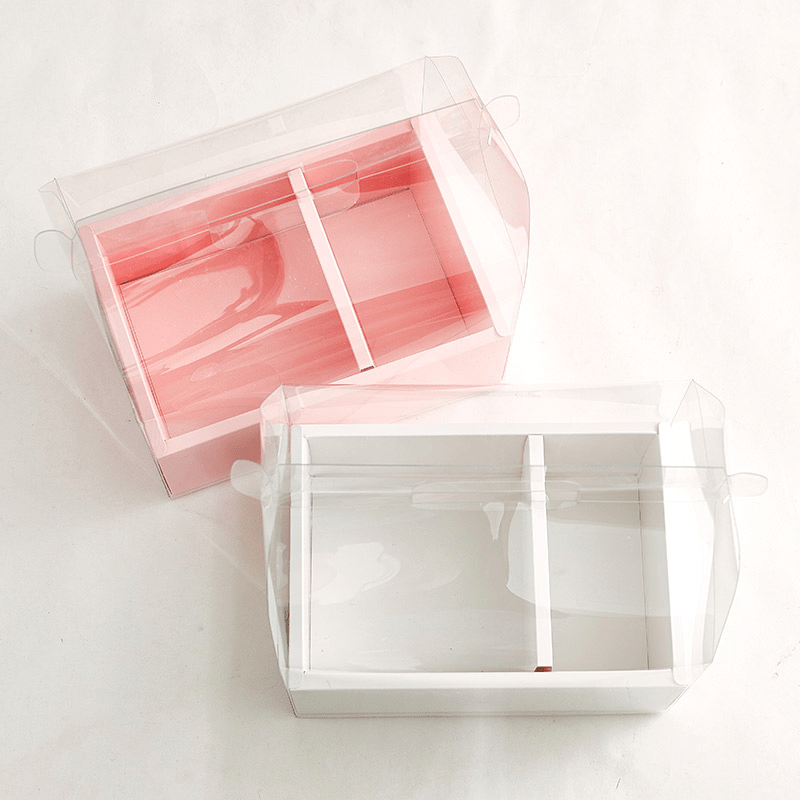 FUNOMOCYA 2pcs Box Flower Box Clear Boxes for Storage Wrapping Boxes for  Gifts Birthday Presents Boxes Clear Lid Packaging Boxes Clear Gift Boxes