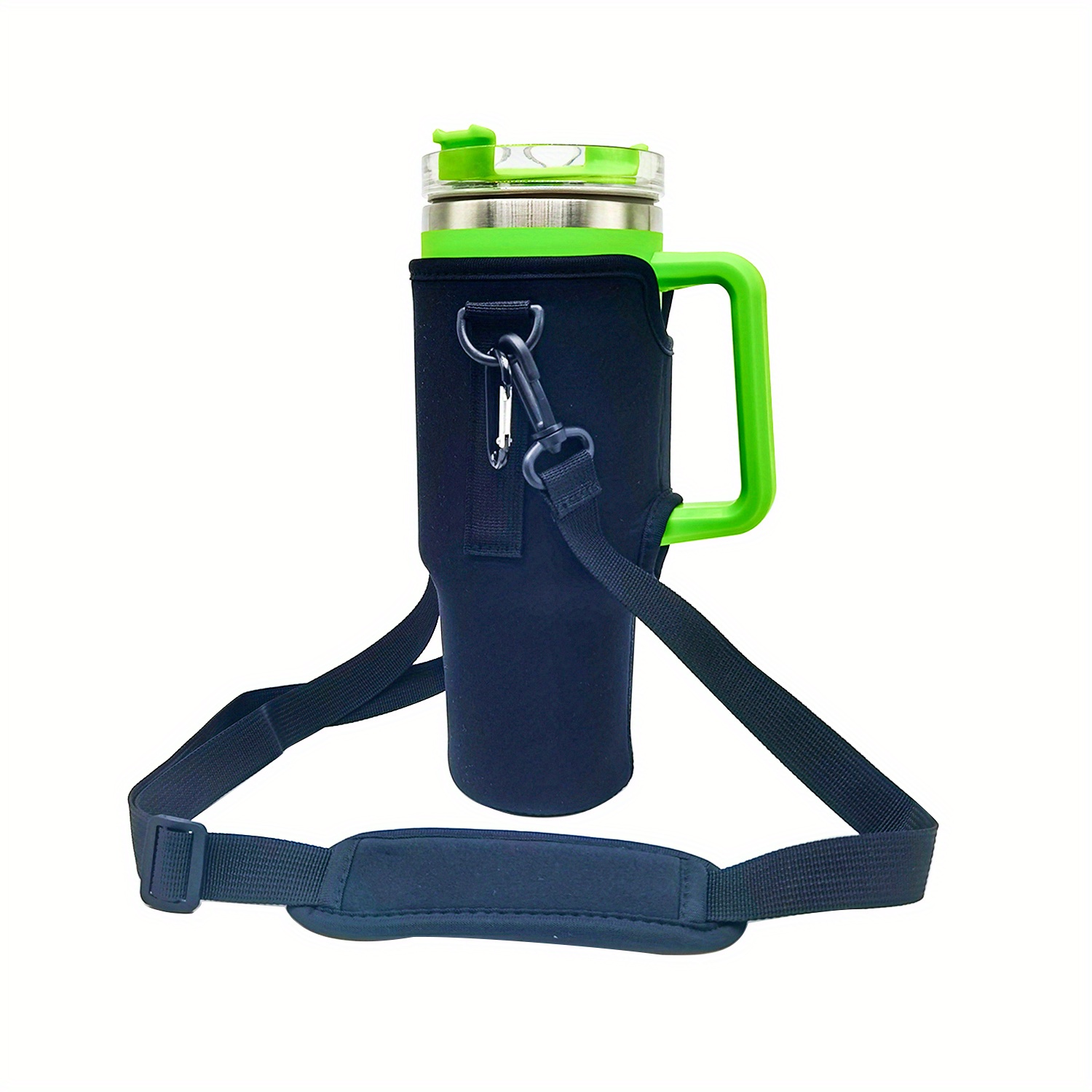 Water Bottle Carrier Bag, Tumbler with Handle, Adjustable Shoulder