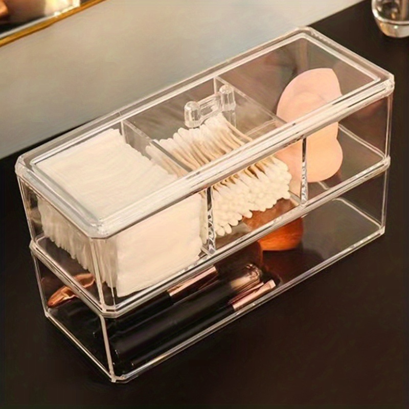 Clear Makeup Organizer Multifunctional Drawer Divider Temu Ireland