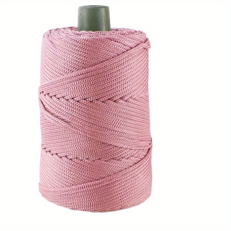 200g 3mm Color Nylon Cord Thread Crochet Hollow Line Macrame 100%  Polypropylene Fiber for DIY Hand-woven Cushion/Hat/Handicrafts