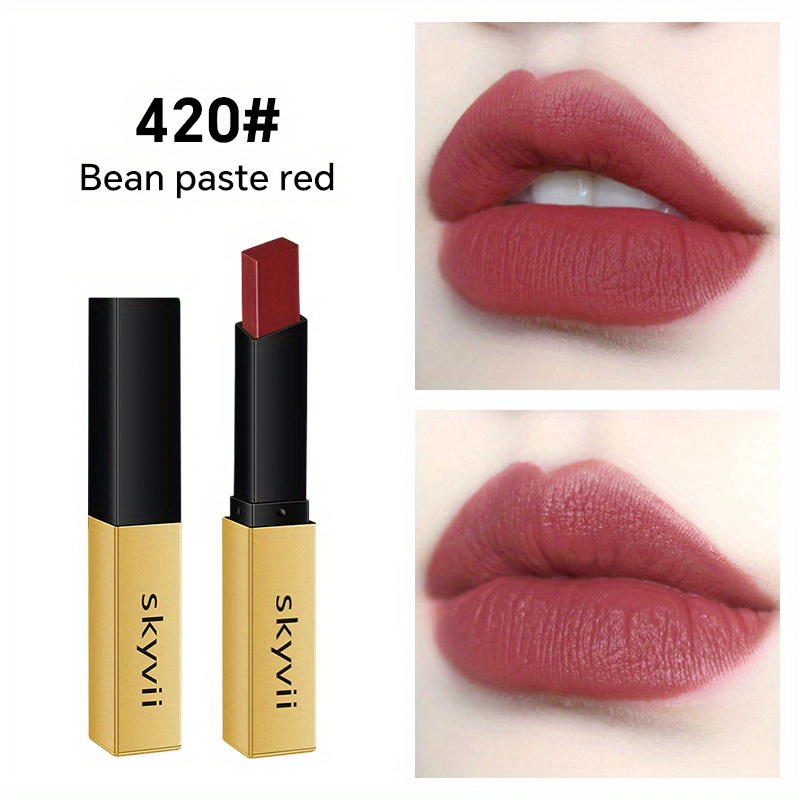 Golden Strip Lipstick Moisturizing Waterproof Long Lasting Matte