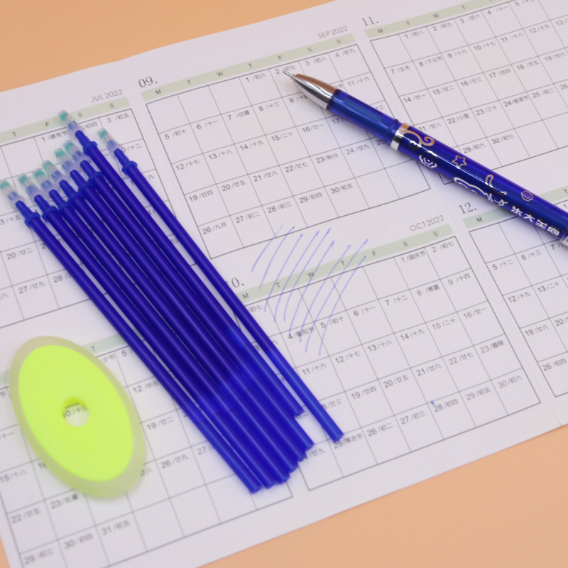 Lsgepavilion 20 penne gel cancellabili da 0,35 mm, design animale, nero e  blu, penna per scrivere la scuola, cancelleria nera per ragazze :  : Cancelleria e prodotti per ufficio