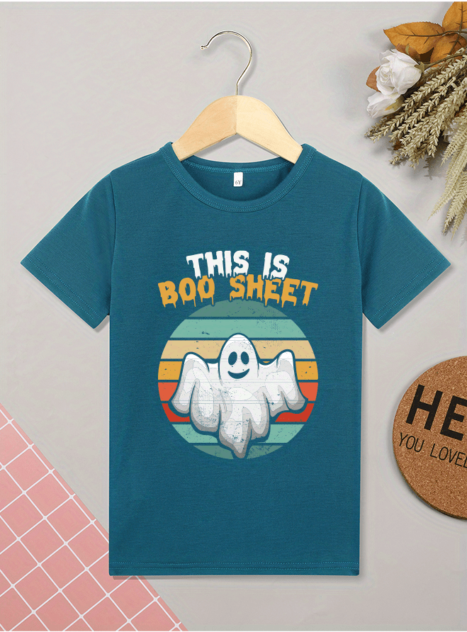 Desenho De Camiseta Halloween Boo PNG , Camiseta, Dia Das Bruxas